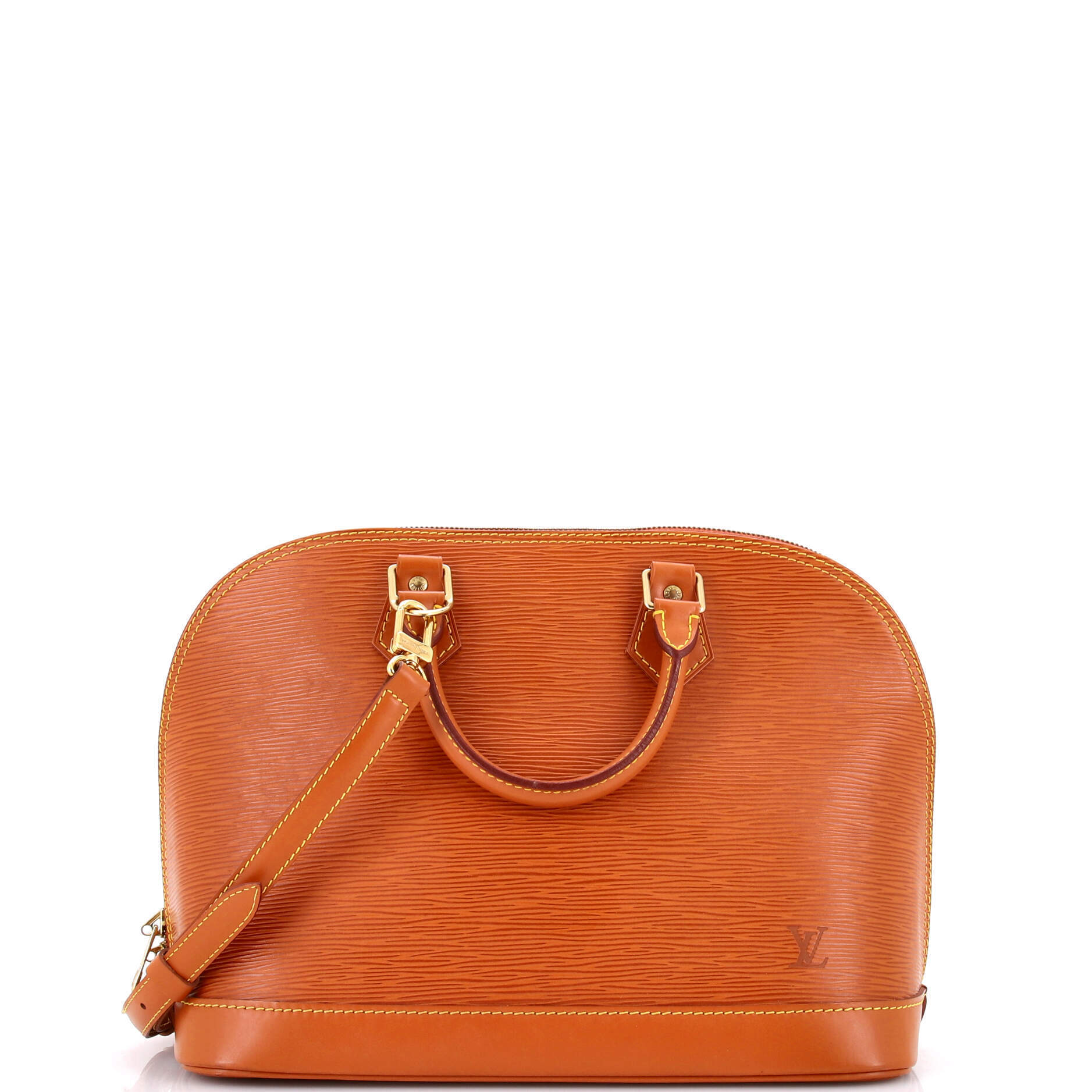 Louis Vuitton Pm Vintage Alma Handbag Epi Leather